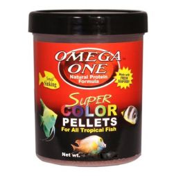 Omega One Small Super Color Pellets- Sinking