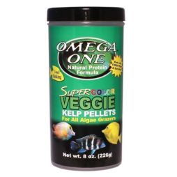 Omega One Small Super Color Veggie Kelp Pellets - Sinking