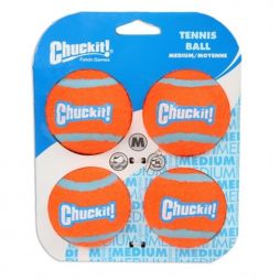 CHUCKIT Tennis Balls Medium 4-pack