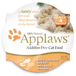 Applaws Chicken Breast with Duck – 60g Pot