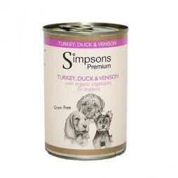 Simpsons Grain Free Puppy Turkey & Venison With Duck