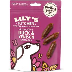 Lily's Kitchen Scrumptious Duck & Venison Sausages