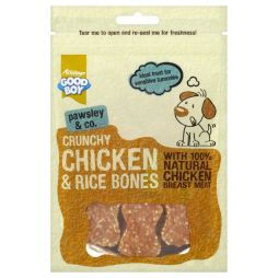 Good Boy Pawsley & Co Crunchy Chicken & Rice Bones