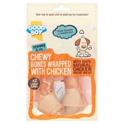 Good Boy Chewy Bones Wrapped with Chicken