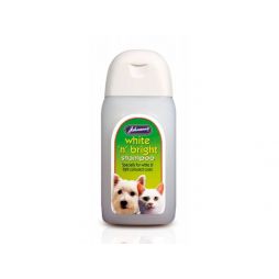 Johnson's White 'n' Bright Dog and Cat Shampoo 200ml