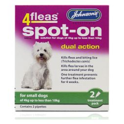 Johnson's 4fleas Spot-On Dual Action For Small Dogs