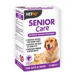 VetIQ Senior Care for Cats and Dogs