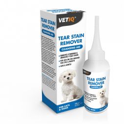 VetIQ Tear Stain Remover for Cats & Dogs 100ml