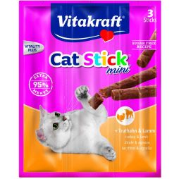 Vitakraft Cat Stick Mini Turkey & Lamb 18 g