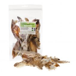 JR Pet Products Rabbit Ears with Hair 100g